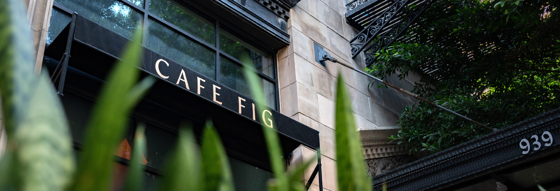 building exterior of Cafe Fig